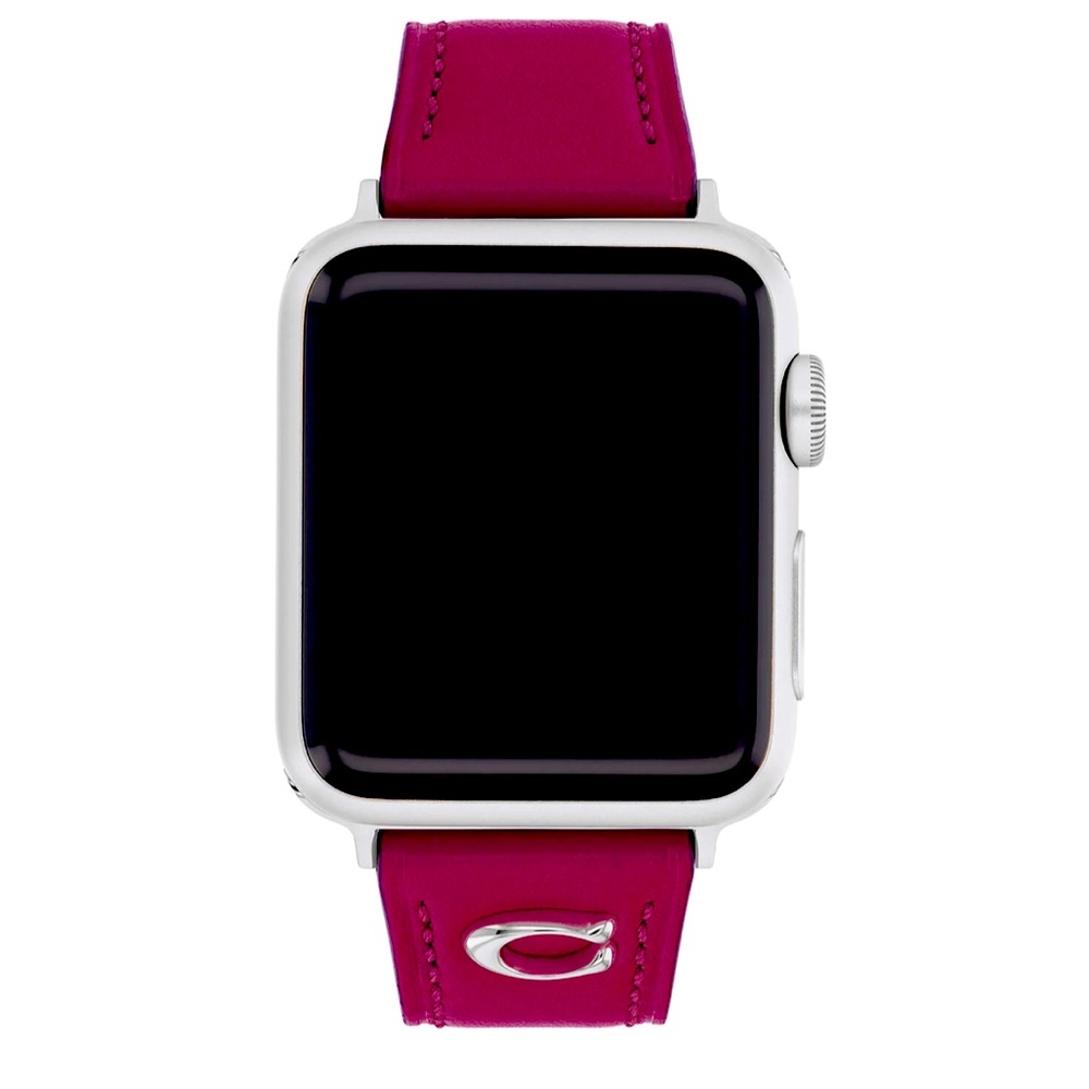 Coach Apple Watch Band in Hyacinth - Picture 1 of 5